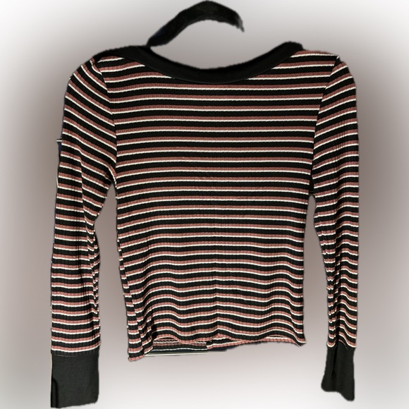 NWT - Frame - Long Sleeve Stripped Shirt (M) - Picture 3 of 8